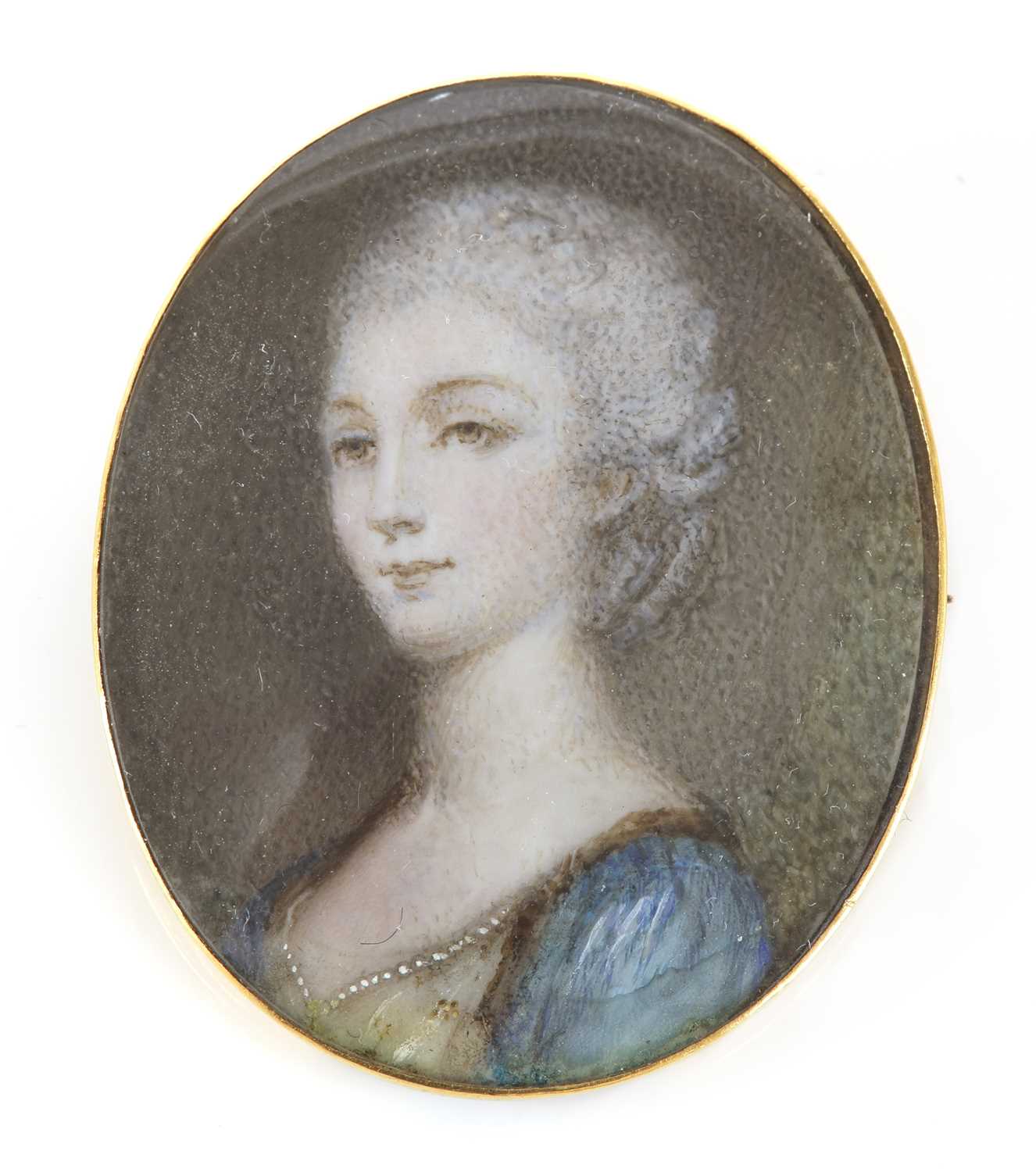 Lot 29 - A Georgian painted miniature
