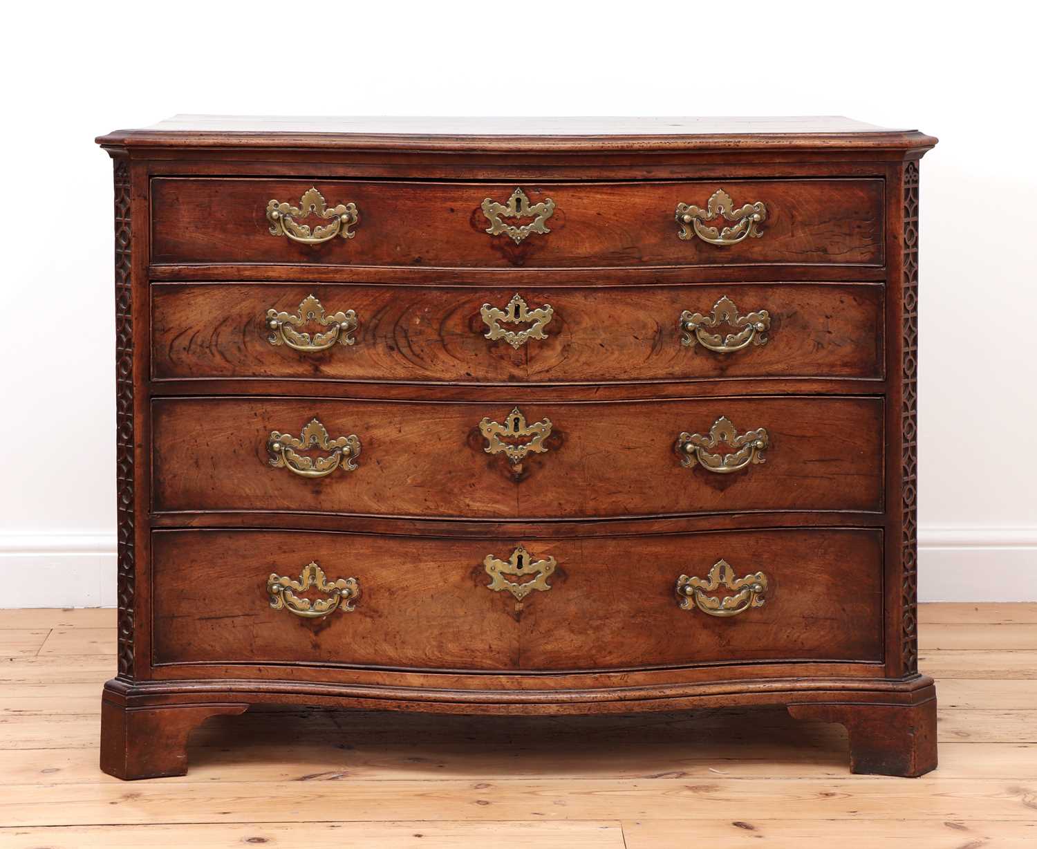 Lot 62 - A George III mahogany commode
