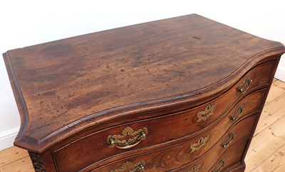 Lot 62 - A George III mahogany commode