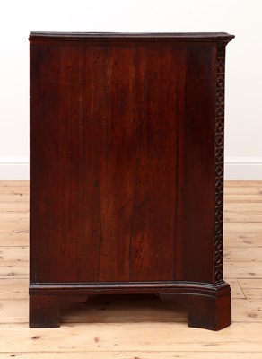 Lot 62 - A George III mahogany commode