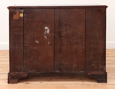 Lot 62 - A George III mahogany commode