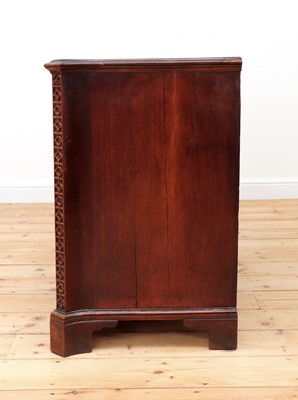 Lot 62 - A George III mahogany commode