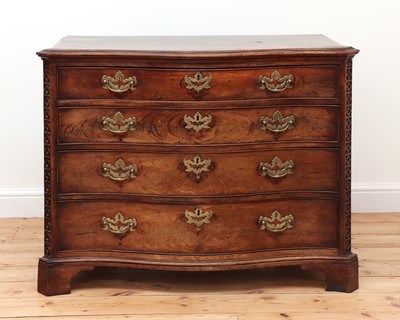 Lot 62 - A George III mahogany commode