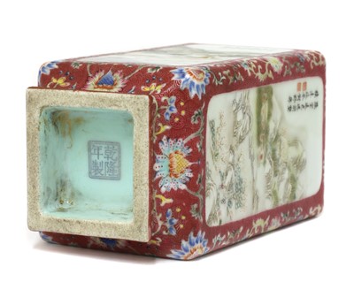 Lot 66 - A Chinese famille rose vase