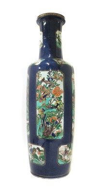 Lot 62 - A Chinese wucai vase