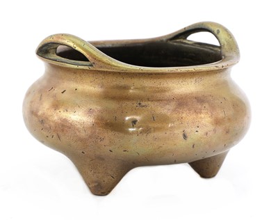 Lot 98 - A Chinese bronze incense burner