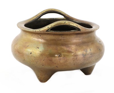 Lot 98 - A Chinese bronze incense burner