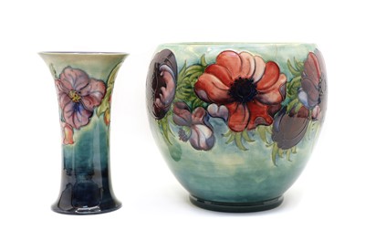 Lot 221 - A Walter Moorcroft pottery jardiniere