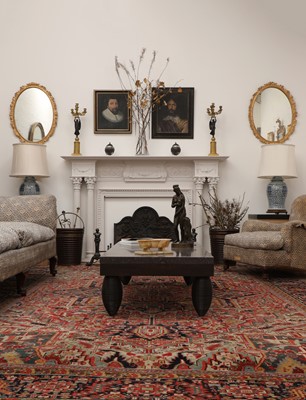 Lot 216 - A 'Grafton' armchair by Howard & Sons