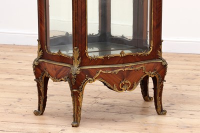 Lot 777 - A Louis XVI-style kingwood vitrine in the manner of François Linke