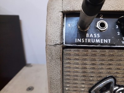 Lot 390 - A 1964 Fender Bassman guitar amplifier