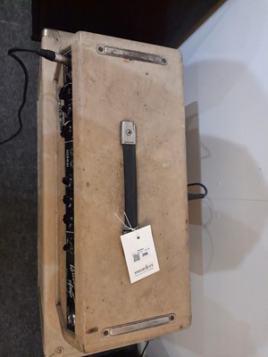 Lot 390 - A 1964 Fender Bassman guitar amplifier