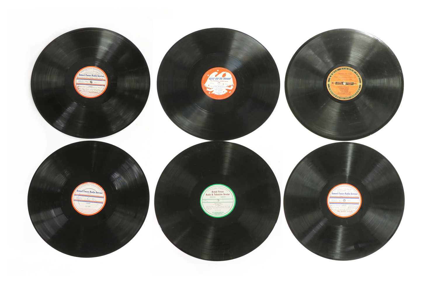 Lot 33 - P Series – Transcription Discs: (15in) (187)