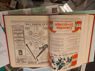 Lot 61 - 'The Melody Maker' - Hardbound Volumes - very rare in such quality (18)