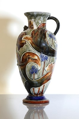 Lot 8 - A Royal Doulton stoneware vase