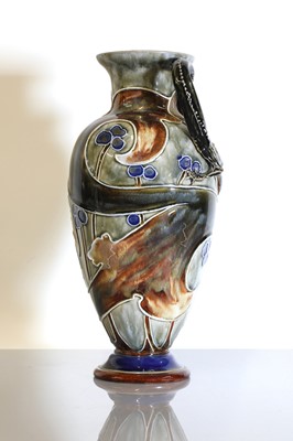 Lot 8 - A Royal Doulton stoneware vase