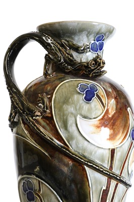 Lot 8 - A Royal Doulton stoneware vase