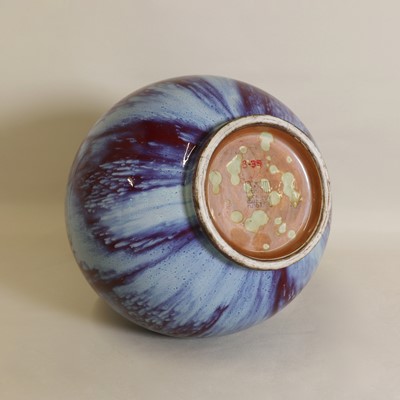 Lot 42 - A Chinese flambé-glazed bottle vase