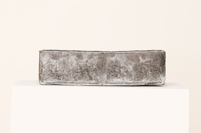 Lot 401 - A lead planter trough
