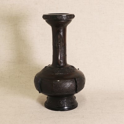 Lot 80 - A Chinese bronze vase