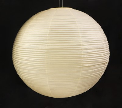 Lot 393 - A large Akari paper globe light shade