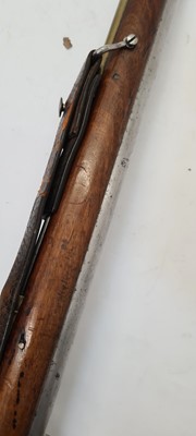 Lot 86 - A flintlock 'Brown Bess' Tower musket and bayonet