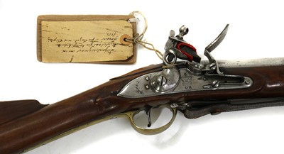 Lot 86 - A flintlock 'Brown Bess' Tower musket and bayonet