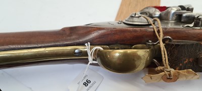 Lot 86 - A flintlock 'Brown Bess' Tower musket and bayonet