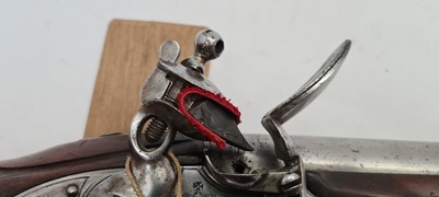 Lot 86 - A flintlock 'Brown Bess' Tower musket and bayonet