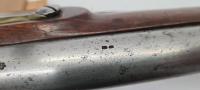 Lot 86 - A flintlock 'Brown Bess' Tower musket and bayonet