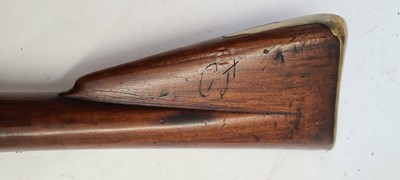 Lot 86 - A flintlock 'Brown Bess' Tower musket and bayonet