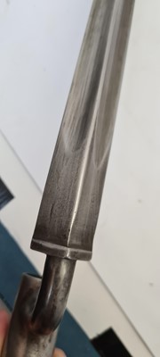 Lot 86 - A flintlock 'Brown Bess' Tower musket and bayonet