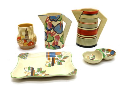 Lot 137 - A collection of Art Deco ceramics