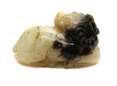 Lot 124 - A Chinese jade carving