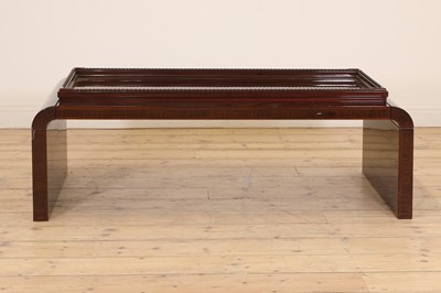 Lot 262 - A contemporary Macassar coffee table