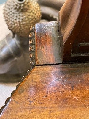Lot 1 - A George III mahogany hall chair by Thomas Chippendale