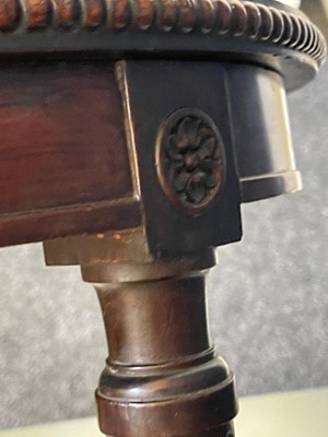 Lot 1 - A George III mahogany hall chair by Thomas Chippendale