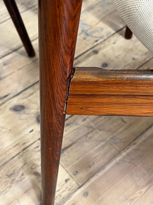 Lot 332 - A set of ten Danish 'Model 460' rosewood dining chairs