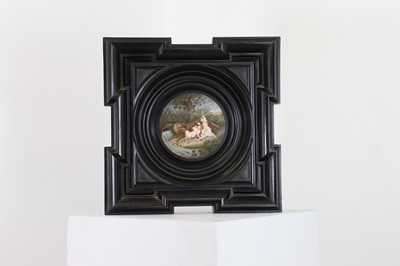 Lot 112 - A micromosaic plaque