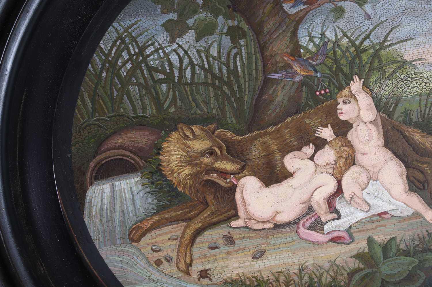 Lot 112 - A micromosaic plaque