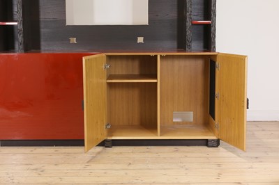 Lot 304 - A brutalist-style wall unit