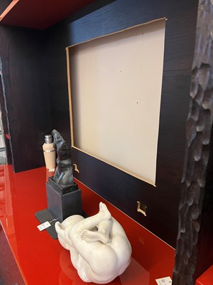 Lot 304 - A brutalist-style wall unit