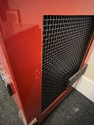 Lot 304 - A brutalist-style wall unit