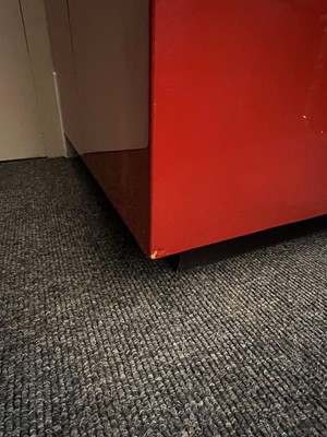 Lot 304 - A brutalist-style wall unit