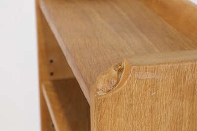 Lot 104 - A Robert 'Mouseman' Thompson oak bookcase