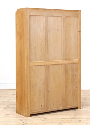 Lot 104 - A Robert 'Mouseman' Thompson oak bookcase
