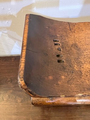Lot 211 - An Ashanti stool