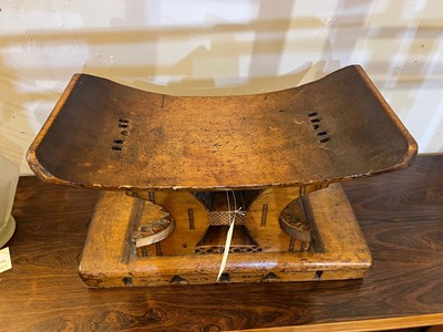 Lot 211 - An Ashanti stool