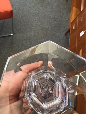 Lot 243 - A suite of Baccarat 'Harcourt' pattern wine glasses