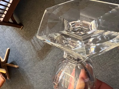 Lot 243 - A suite of Baccarat 'Harcourt' pattern wine glasses